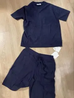 ジェラートピケ HOMMEスムliteロゴJQDプルオーバー&ハーフパンツ