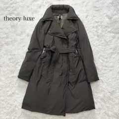 theory luxe セオリーリュクス トレンチ ダウンコート ベルト M