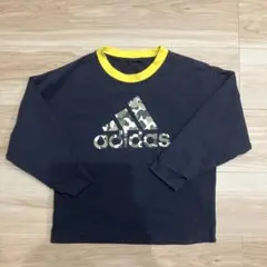 adidas 長袖　120 ネイビー