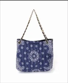 最終値下げ＊MALUS/マリュス バンダナキルティングショルダーバッグのサムネイル