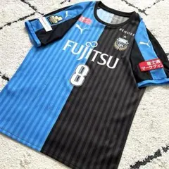 【直筆サイン入り】正規品2018川崎フロンターレNo.8阿部浩之 川崎フロンターレ2018阿部浩之サイン入りユニフォーム - メルカリ