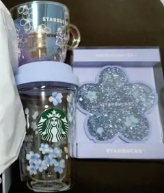 スターバックス SAKURA2026 耐熱グラスマグラスター 他 3点セット