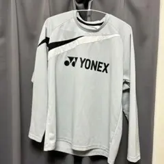 YONEX グレー 長袖 ロングスリーブTシャツL