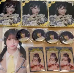 ≒JOY ラッフルくじ 高橋舞 クリアカード、缶バッジ 2個セットニア