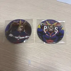 ヒロアカ オールマイト 缶バッジ 2点セット