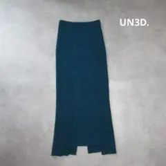 UN3D. / レーヨン ジャージ ロング スカート ボトムス 38 ニットのサムネイル