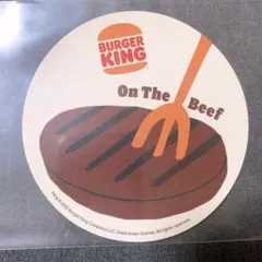 バーガーキング オンザビーフ On The Beef ステッカー シールのサムネイル