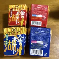 湖池屋 金のポテト 4個セット 王道のり塩 やみつき塩
