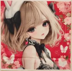 パネル生地 バラ売り 女の子 サイズ約18cm×18cm