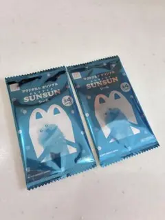 未開封｜マクドナルド ハッピーセット パペットSUNSUN シール 2個セット
