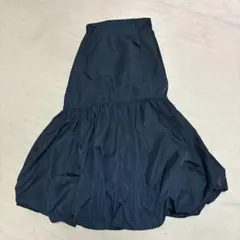 ダズリン　dazzlin Sサイズ　ネイビー フレアスカート バルーンシルエットのサムネイル