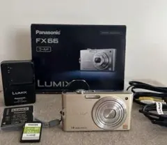 Panasonic LUMIX FX66ルミックス デジタルカメラゴールドのサムネイル