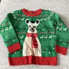 クリスマス　アグリーセーター　　7〜8才