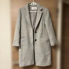 NATURAL BEAUTY BASIC グレー ロングコート