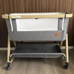 2点セット　HZDMJ メッシュカバー付ベビーベッド たまひよ　ごろ寝マット 2点セット HZDMJ メッシュカバー付ベビーベッド たまひよ ごろ寝