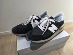 New Balance 黒/白 Made in USA M990 V1