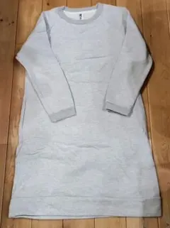 MHL. グレー 長袖スウェットワンピース　Ⅱサイズ　マーガレットハウエルのサムネイル