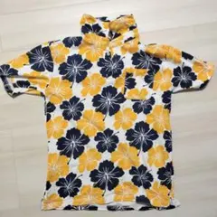 Champion チャンピオン ポロシャツ 花柄 L