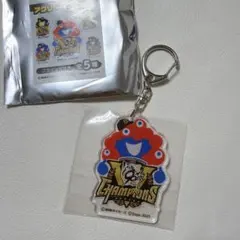 ミャクミャク　阪神タイガース　コラボ　優勝　アクリルキーホルダー　赤
