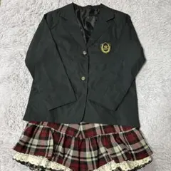 ブレザーとチェック柄スカートセット　160〜170㎝