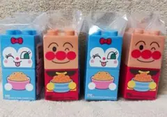 ブロックラボ アンパンマン コキンちゃん ブロック 4個セット キャラメルコーン