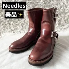 美品✨Needles ニードルズ　エンジニアブーツ　EY276 シェルコードバン 2025年最新】Needles エンジニアブーツの人気アイテム - メルカリ