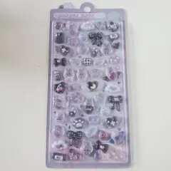 【新品】クーリア　ボンボンドロップシール　しろくろボンボン