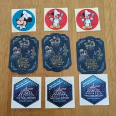 東京 ディズニー リゾート ステッカー 9枚セット