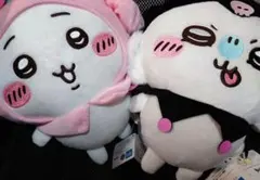 ちいかわ サンリオキャラクターズ BIGぬいぐるみ ちいかわ モモンガ メロクロ