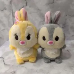 ディズニーストア うるぽちゃちゃん とんすけ ミスバニー ぬいぐるみ 2体セット