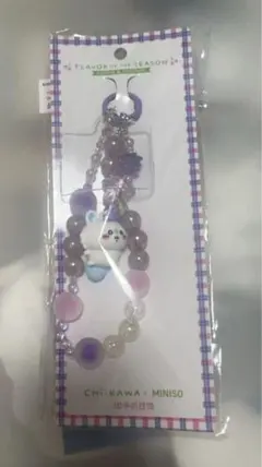 ちいかわ　　モモンガ　海外限定　スマホキーホルダー