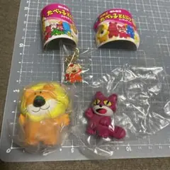 開封済み未使用　ギンビス　たべっ子どうぶつ　ガチャグッズ3種セット