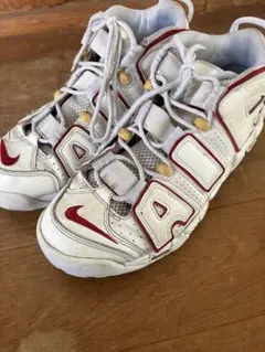R*a様 NIKE AIR MORE UPTEMPO 白赤 26.5cm やや傷