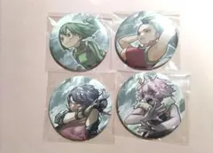 ヒロアカ 原画展 缶バッジ 蛙吹梅雨 耳郎響香 八百万百 芦戸三奈