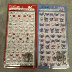 ベイマックス スティッチ ボンボンドロップミニシールセット