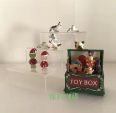 クリスマス♪ガラス細工とオルゴール♪虹の彼方に♪カッパ、カエル、鳥♪汚れ若干