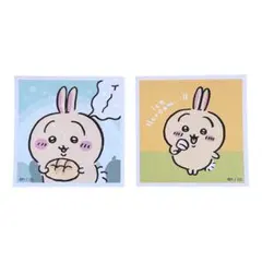 ⭐️新品未使用⭐️ ちいかわ うさぎ ステッカー 2枚セット おまけ付き 被り出品のサムネイル