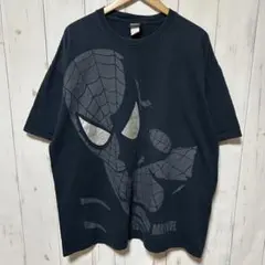 00s スパイダーマン レア 映画 ムービー ブラック 黒 Tシャツ XL