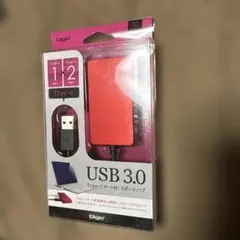 新品★USB 3.0 3ポートハブ Type-C/Type-A赤