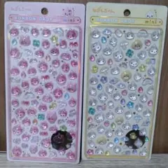 正規品　しずくちゃん　ミニ　ボンボンドロップシール　２枚セット