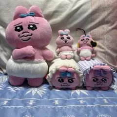 おぱんちゅうさぎぬいぐるみセットのサムネイル