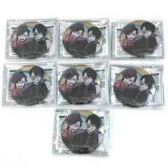 桃源暗鬼　AGF　メタリック缶バッジ　原作絵　無陀野 無人　花魁坂 京夜　7点