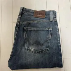 EDWIN ストレートデニム ブルー 日本製