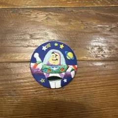 ディズニーピクサー　トイストーリー　バズ　バズ・ライトイヤー　刺繍缶バッジ