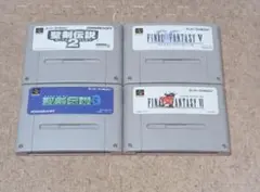 ファイナルファンタジー、聖剣伝説4本セット