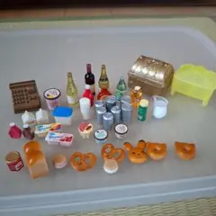 ミニチュア食品セット　シルバニアファミリー