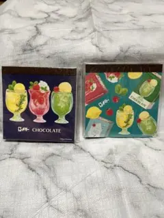 メリーチョコレート×古川紙工 メモ帳 2個セットのサムネイル
