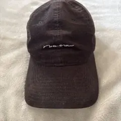 New Era 9twentyコーデュロイブラックキャップ