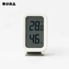 無印良品 デジタル温湿度計 ホワイト　型番:MJ‐DTHW1のサムネイル