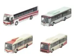 ザ・バスコレクション 北陸鉄道創立80周年歴代カラー 4台セット 模型 Nゲージのサムネイル